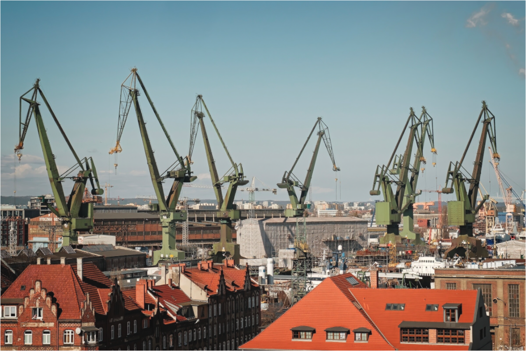 Main image Gdańsk Cranes