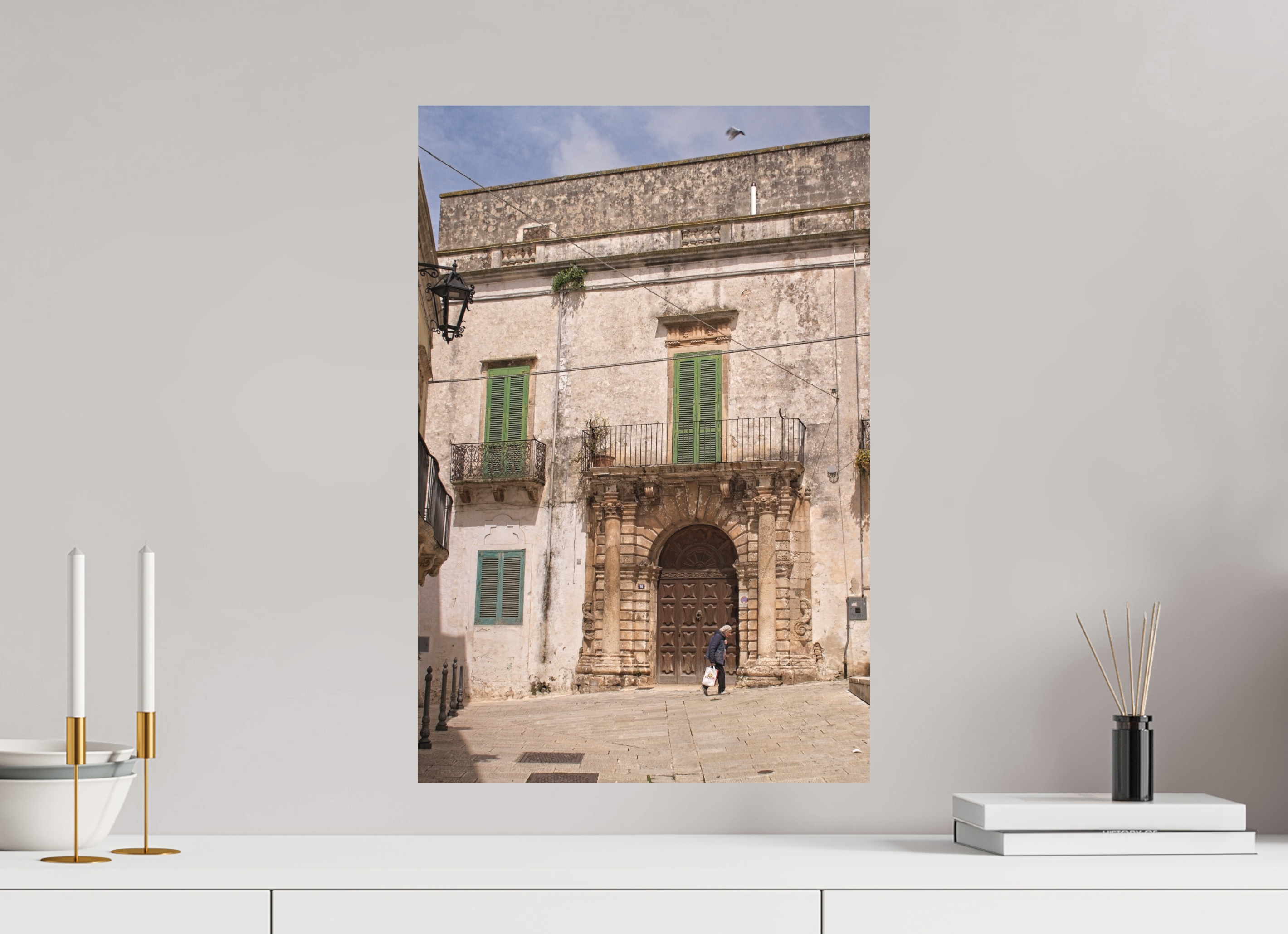 40 x 60 cm, Museum Giclée Print Crossing the Square