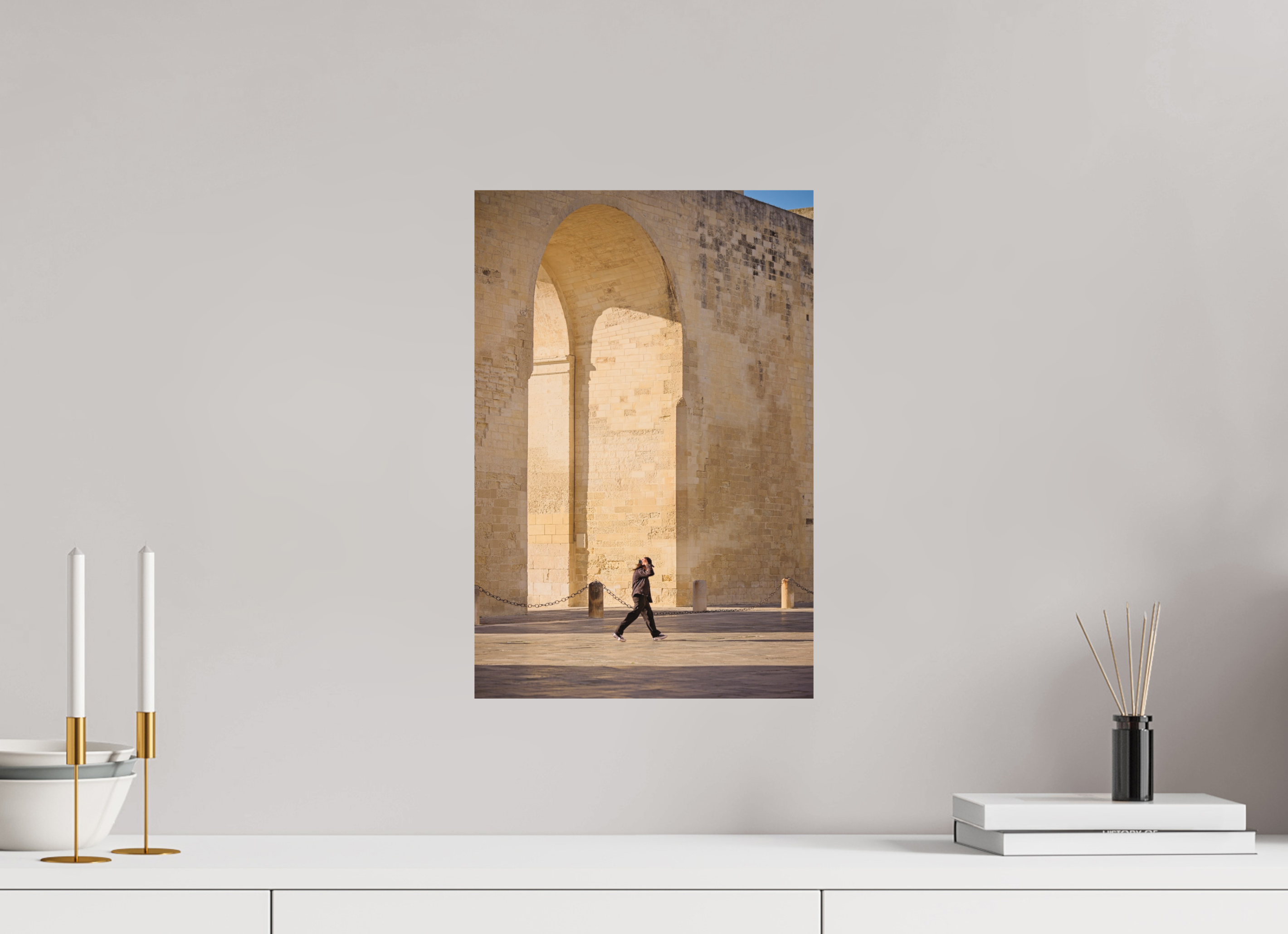 30 x 45 cm, Museum Giclée Print Morning Light Lecce