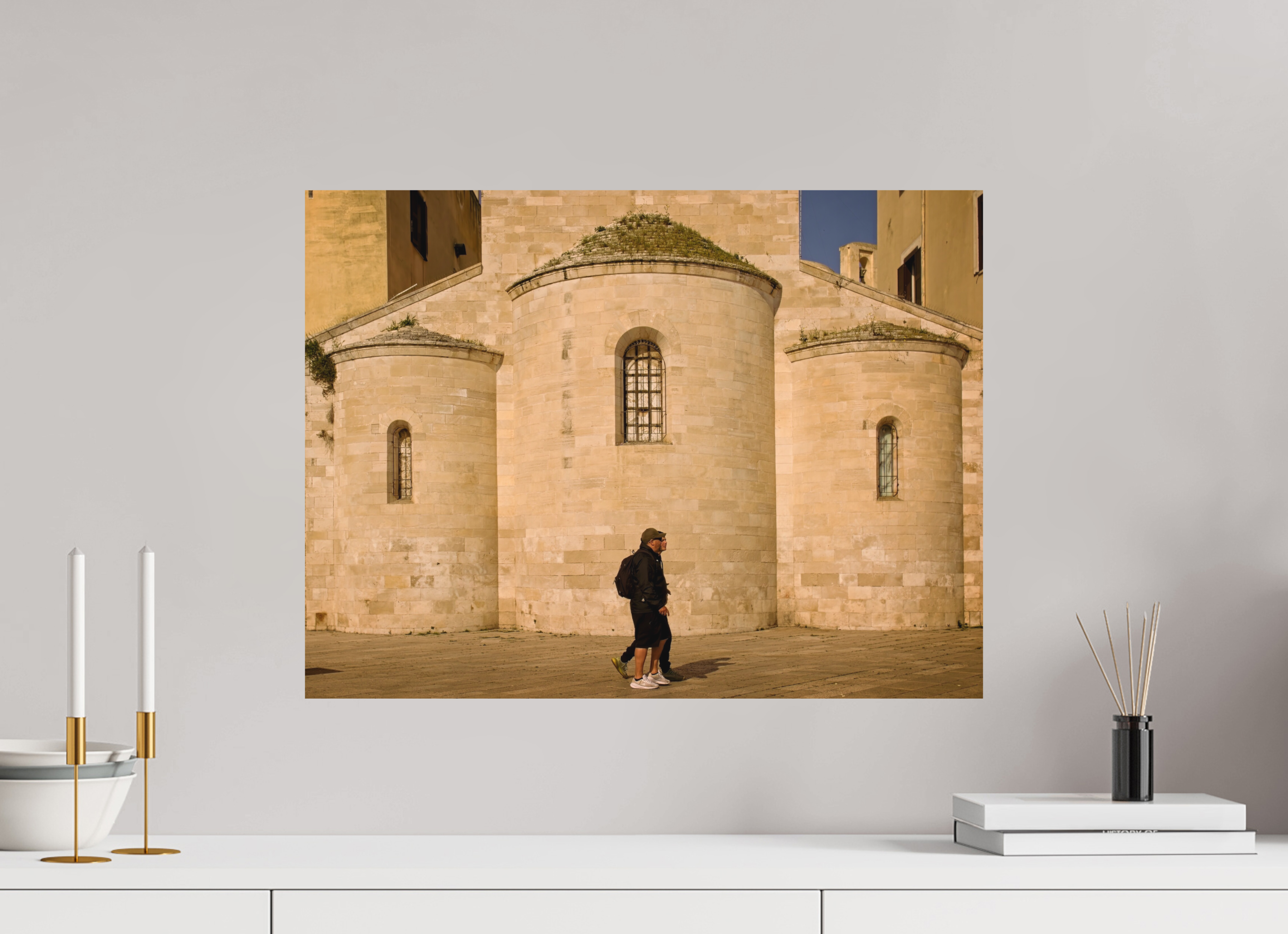 60 x 45 cm, Museum Giclée Print Romanesque Bari