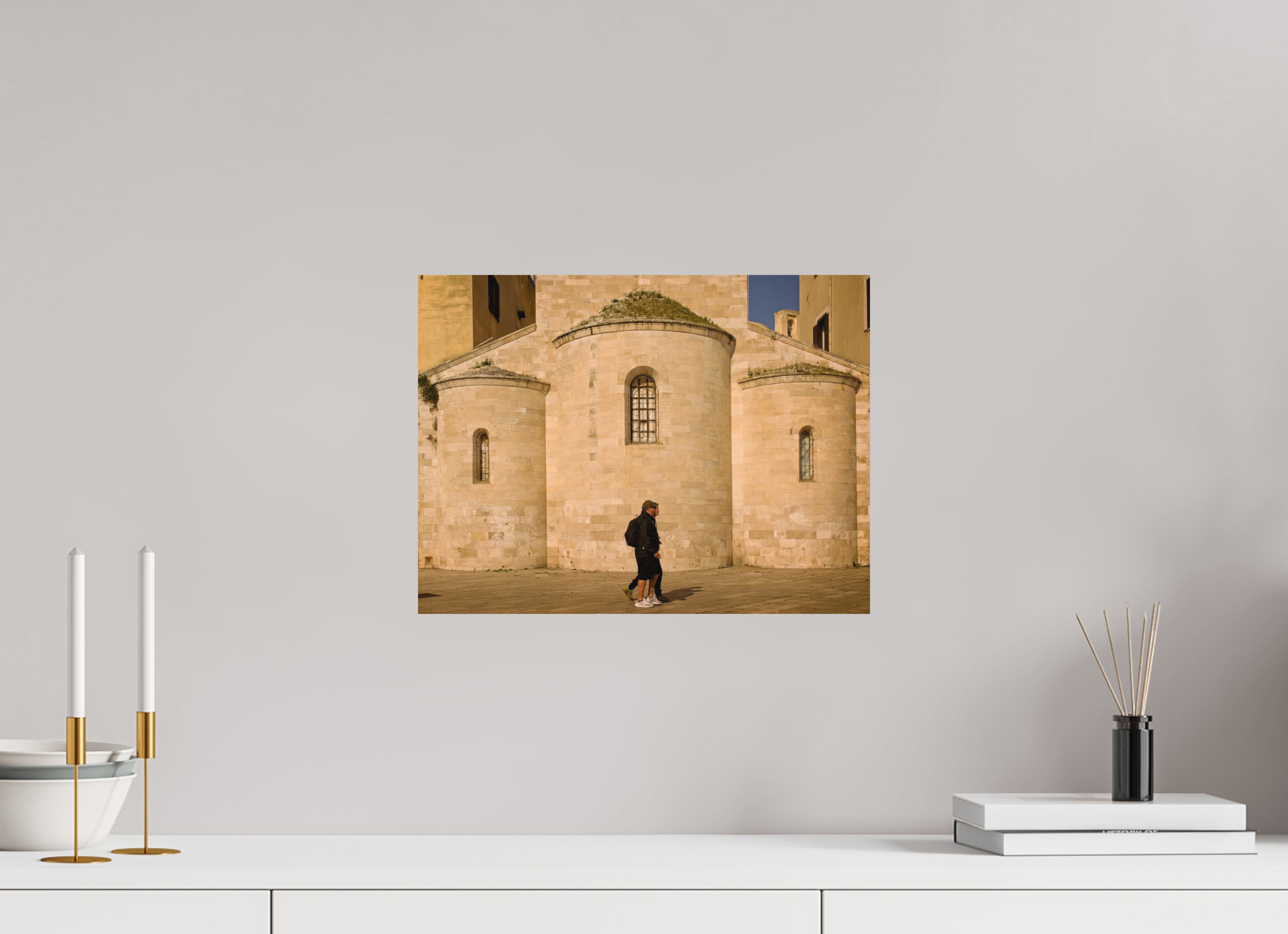 40 x 30 cm, Museum Giclée Print Romanesque Bari