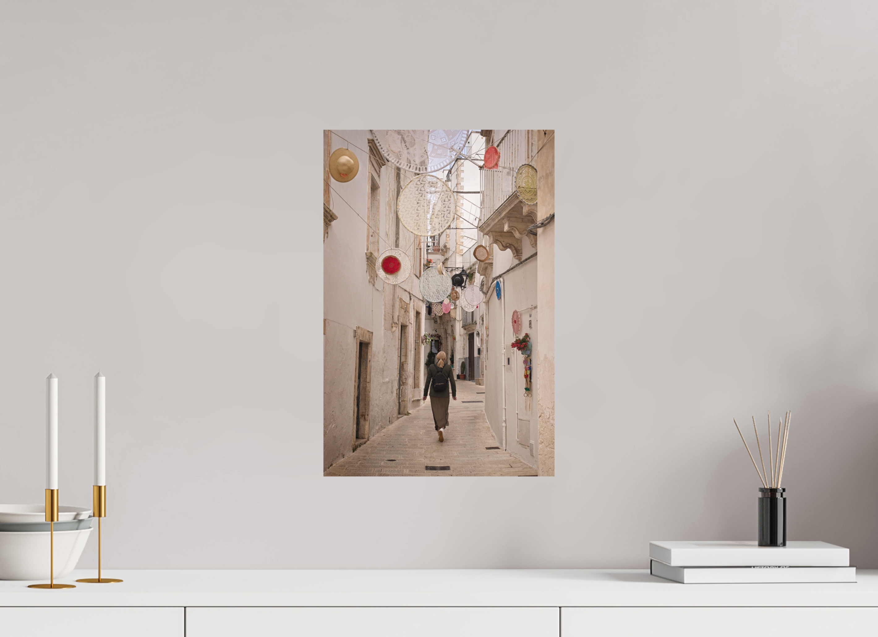 30 x 45 cm, Museum Giclée Print Beneath the Lace