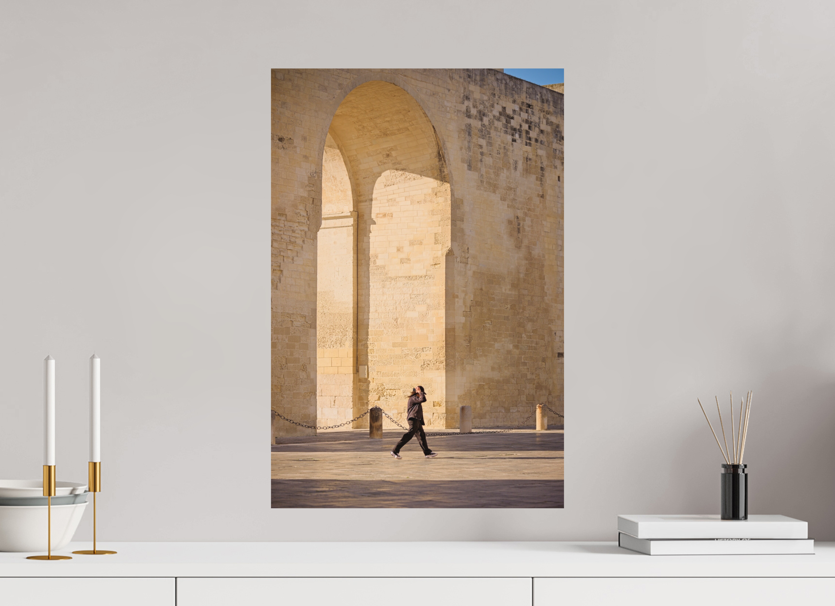 40 x 60 cm, Museum Giclée Print Morning Light Lecce
