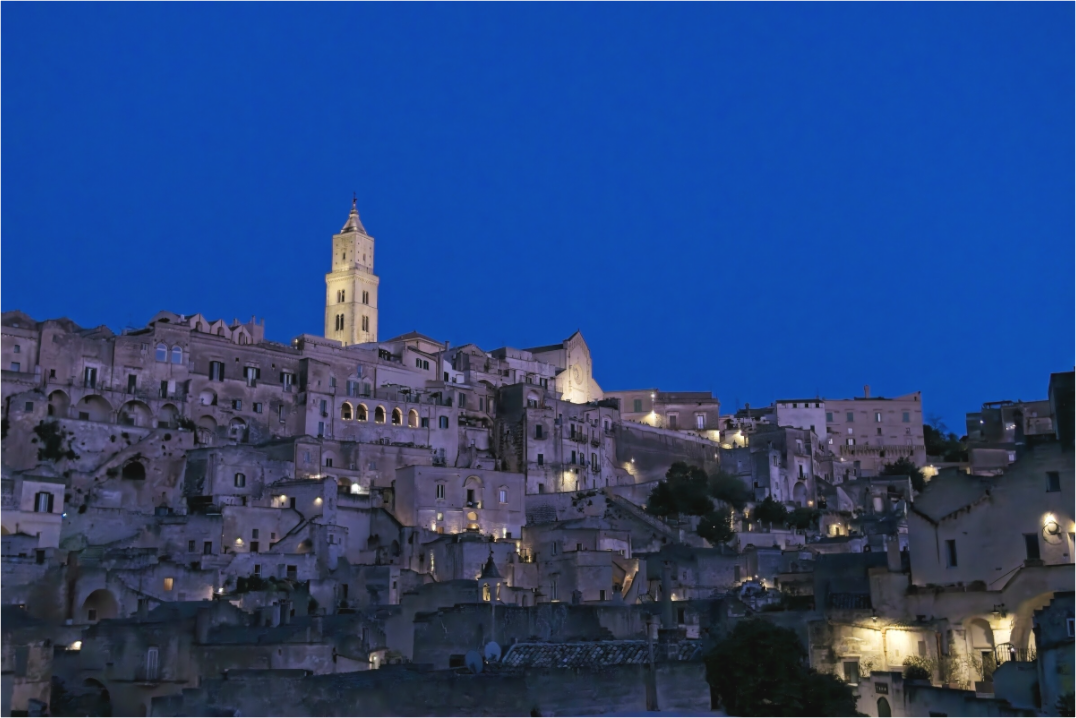 Main image Blue Hour, Matera