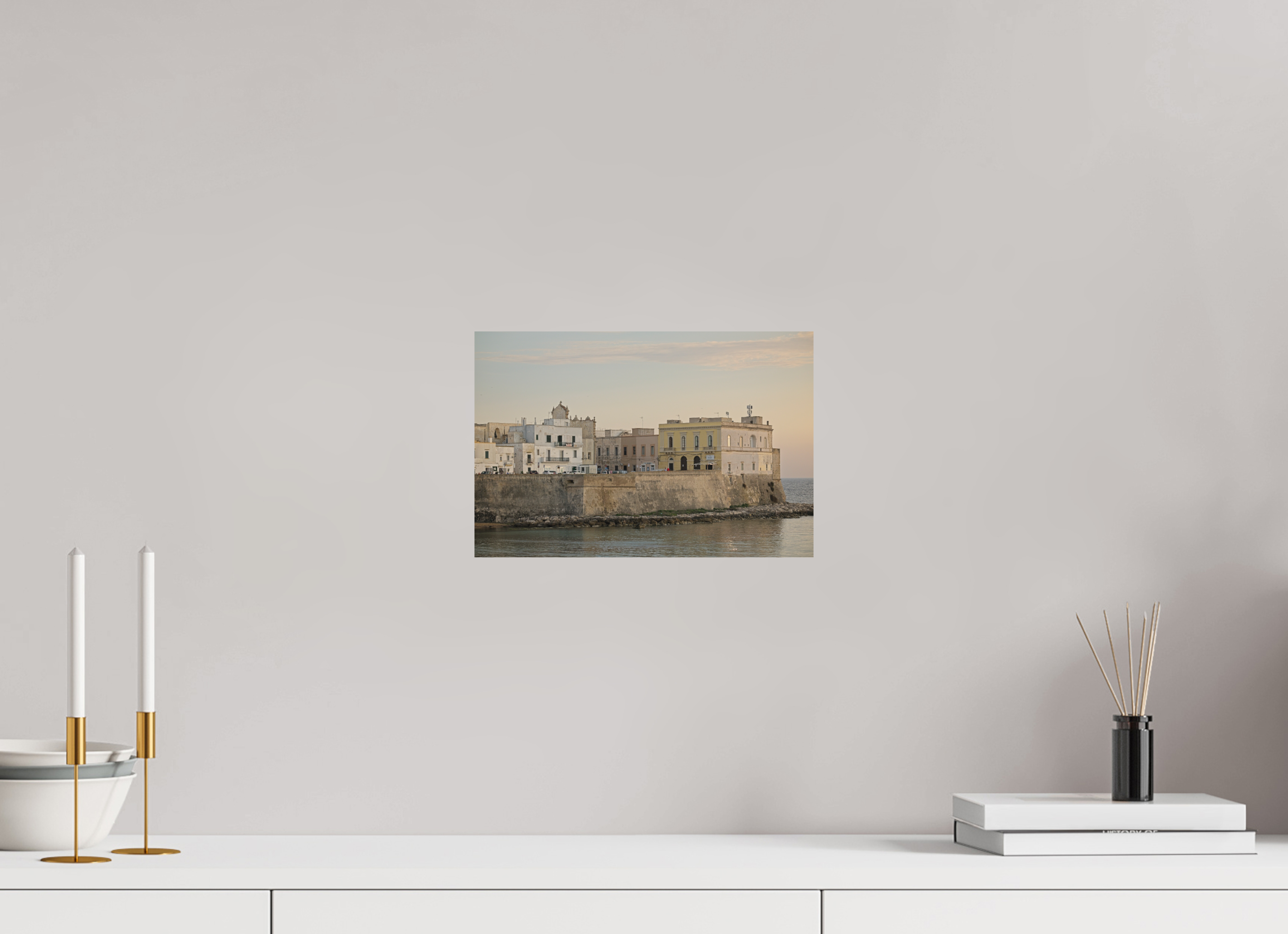 30 x 20 cm, Museum Giclée Print The Old Town Gallipoli