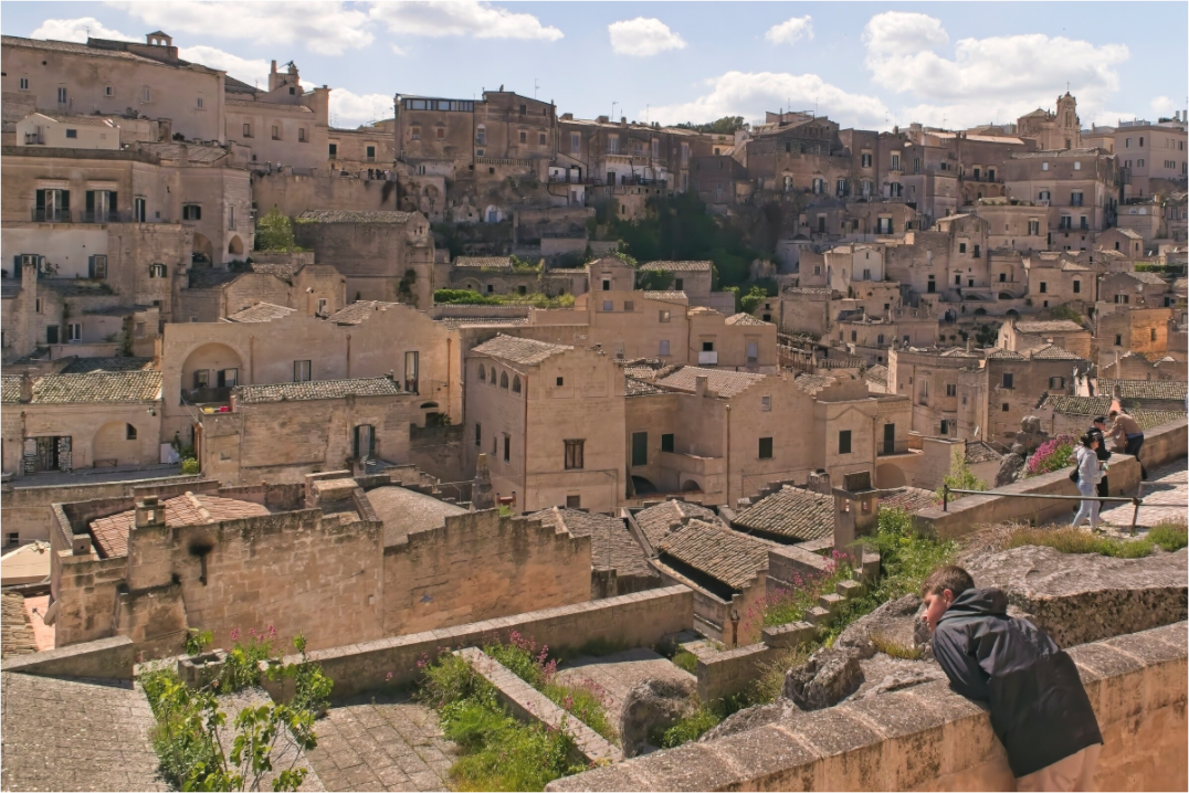 Main image Looking Across Matera