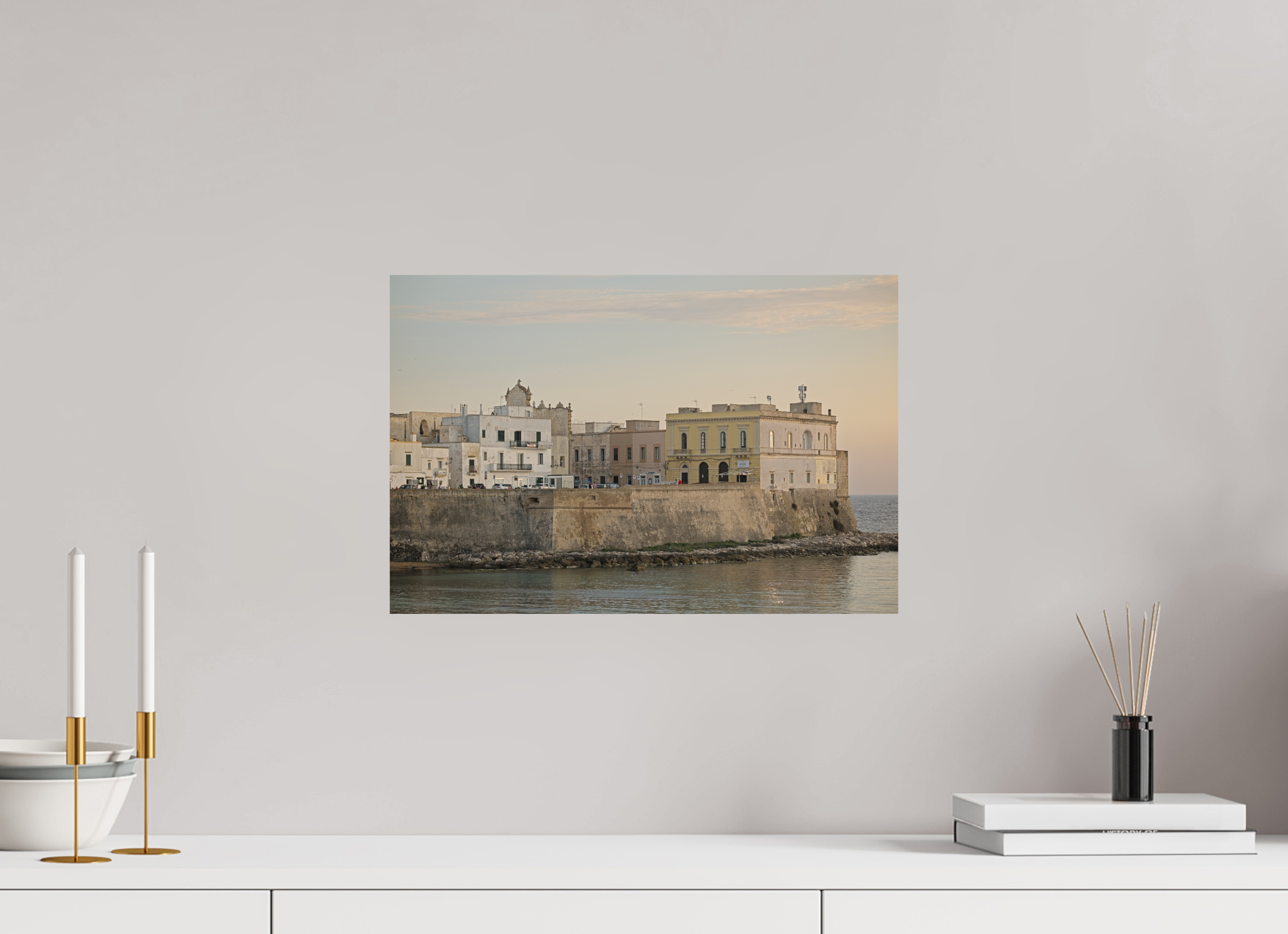 45 x 30 cm, Museum Giclée Print The Old Town Gallipoli
