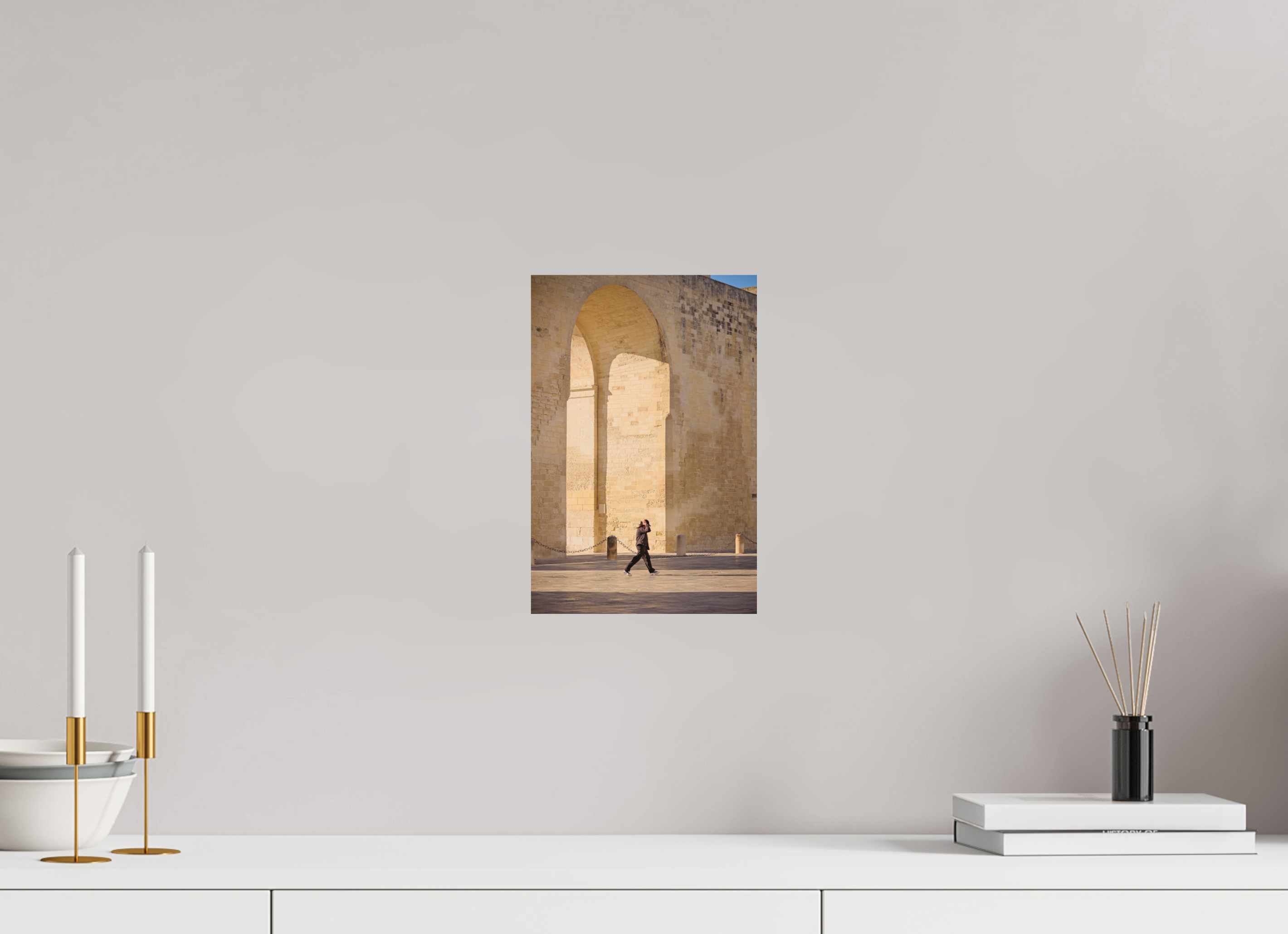 20 x 30 cm, Museum Giclée Print Morning Light Lecce