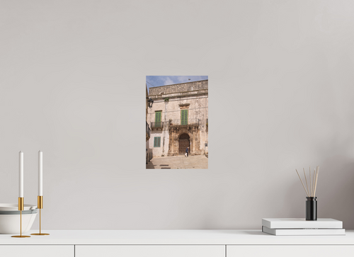 20 x 30 cm, Museum Giclée Print Crossing the Square