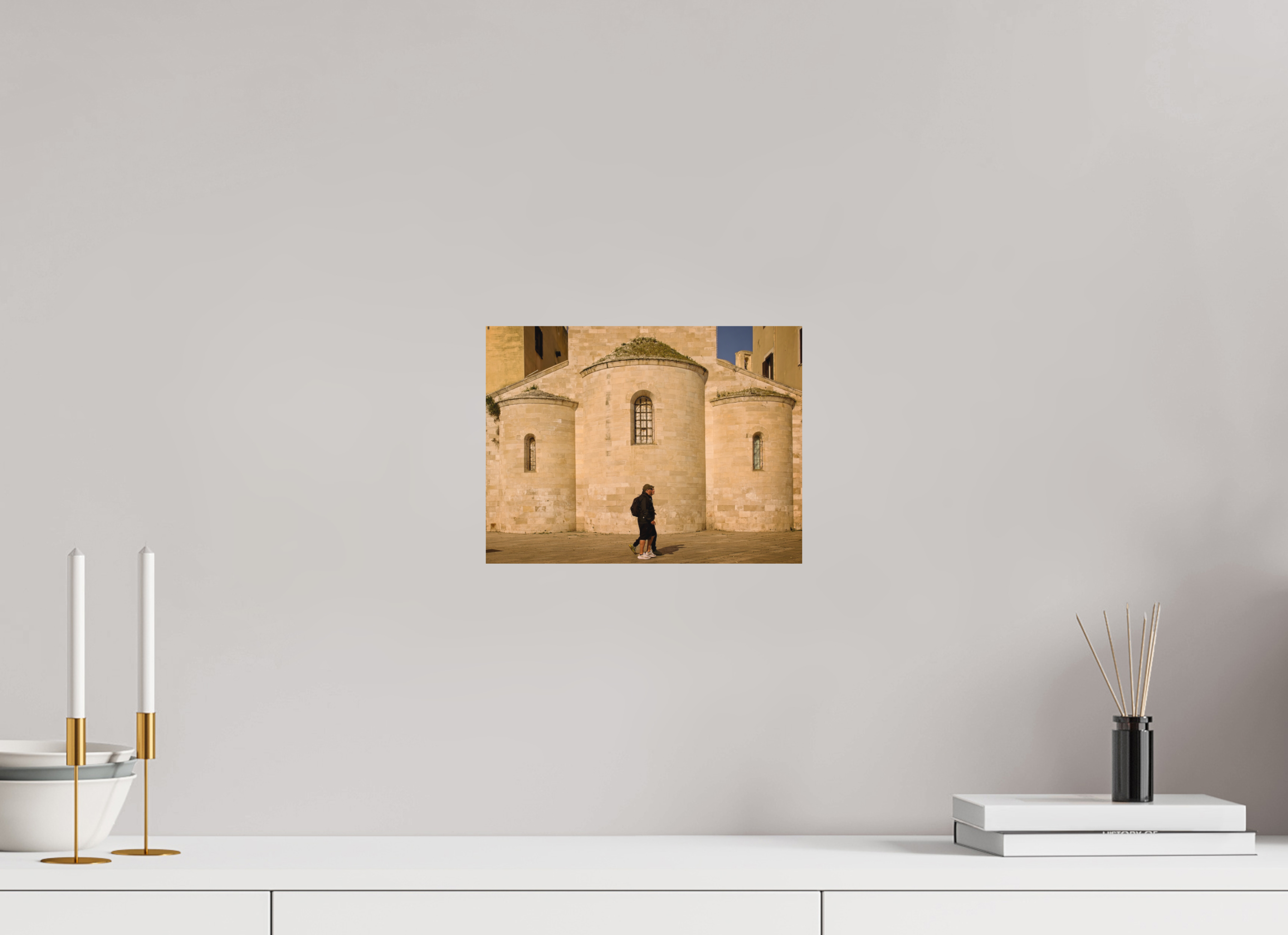28 x 21 cm, Museum Giclée Print Romanesque Bari
